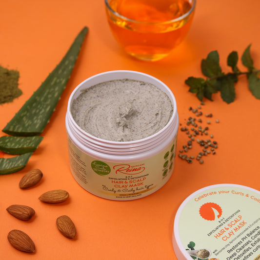 Exfoliating & Detoxifying Hair & Scalp Clay Mask