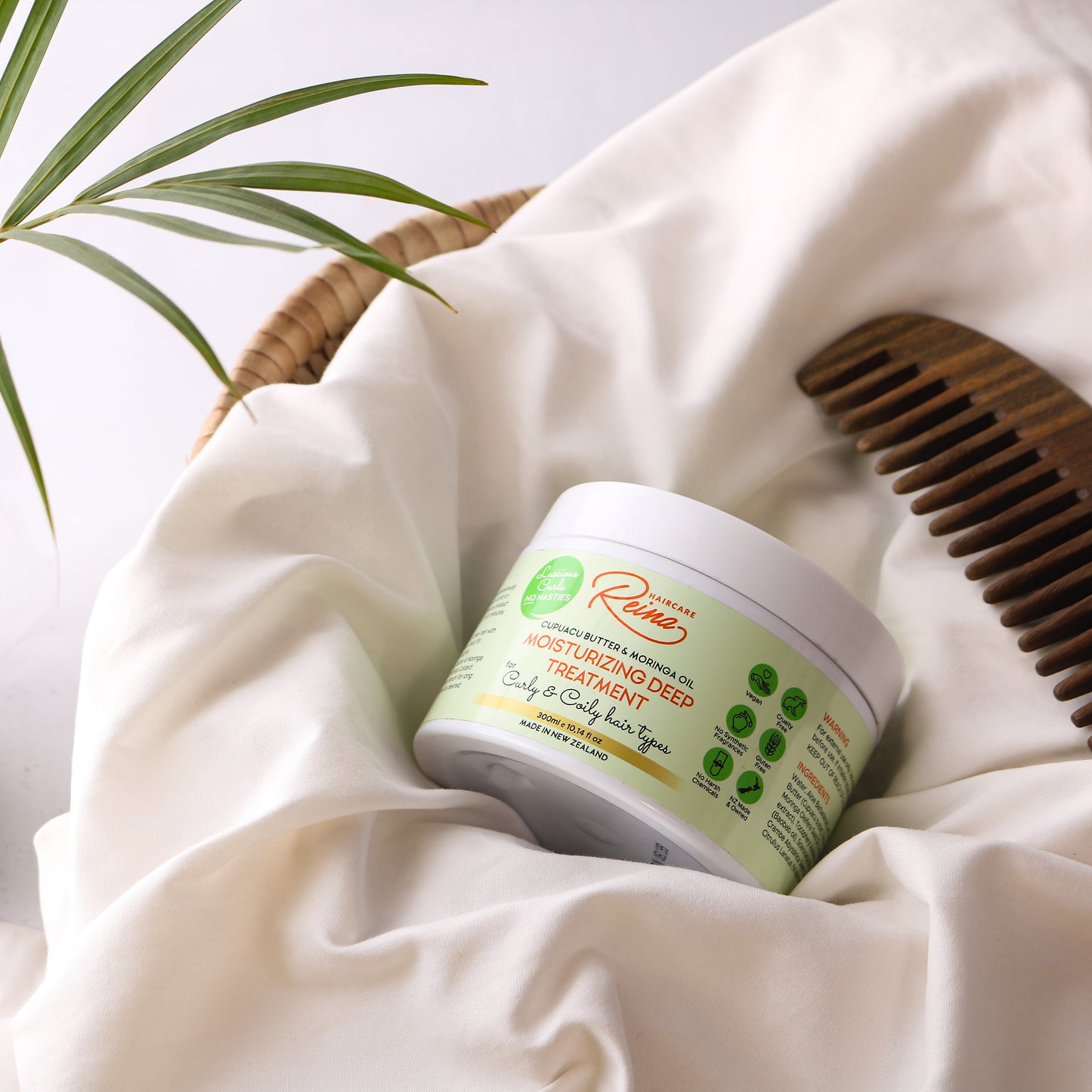 Cupuacu Butter & Moringa Oil Moisturizing Deep Treatment